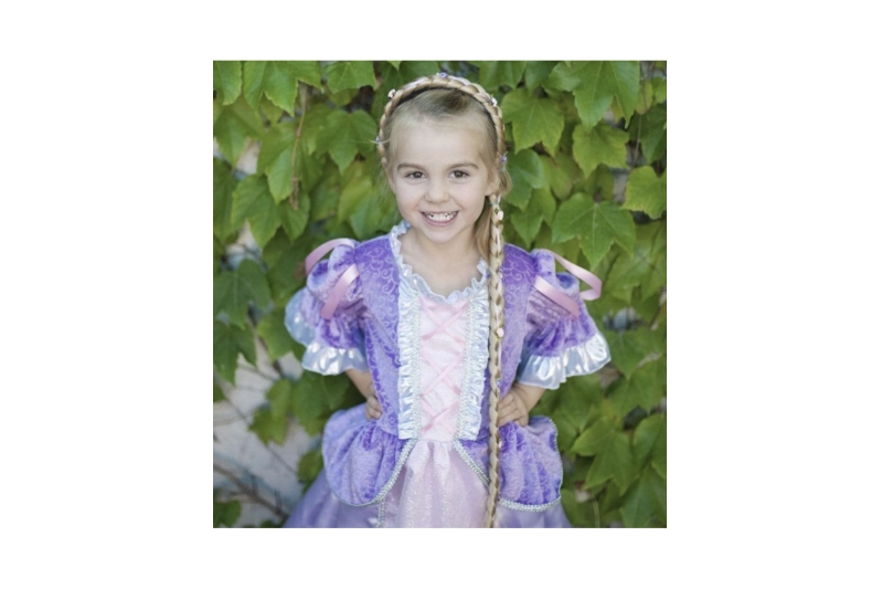 Diadema trena de Rapunzel