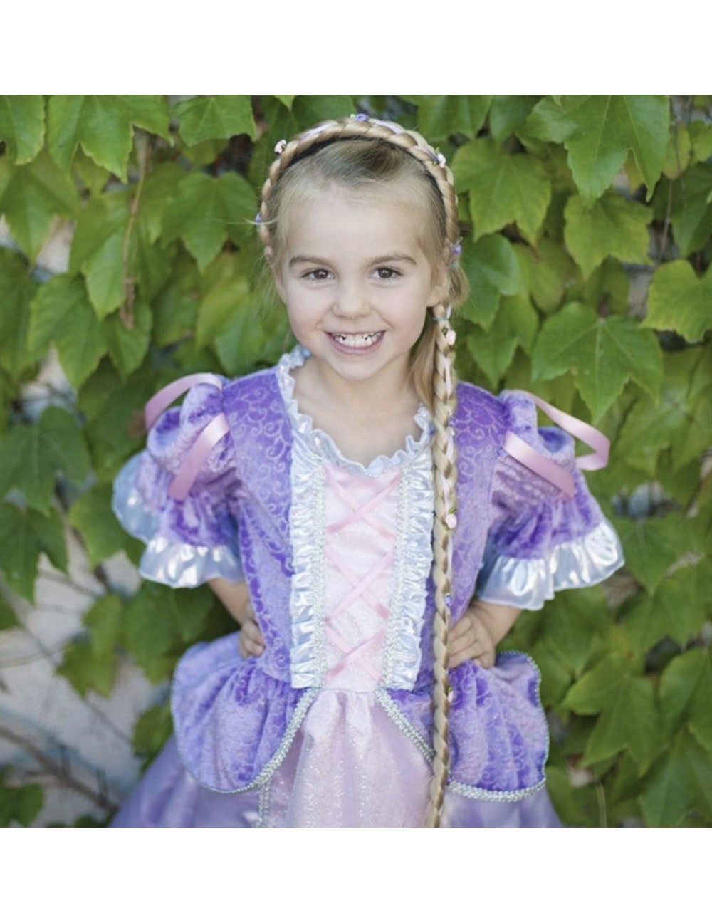 Diadema trena de Rapunzel