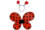 Disfressa de marieta Ladybug: Ales i diadema