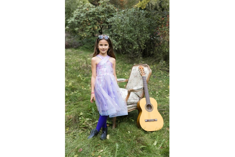 Disfraz Vestido Eras, talla 7-8