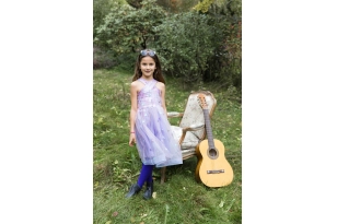 Disfraz Vestido Eras, talla 7-8