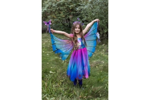 Vestit de Papallona amb Ales Blau-Violeta, T 7- 8