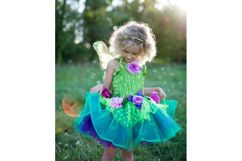 Disfressa de fada florida 4-6 anys