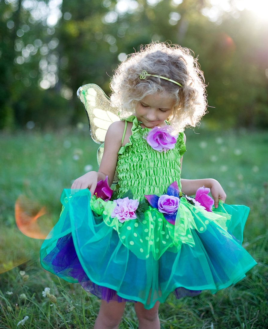 Disfressa de fada florida 4-6 anys