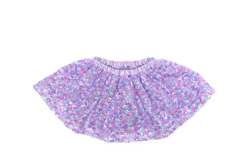 Faldilla de Lluentons Violeta, talla 4-6