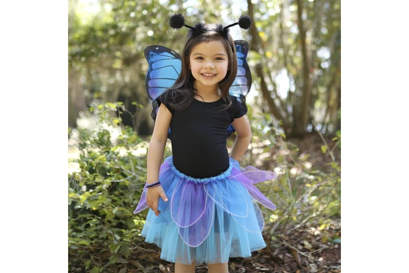 Disfraz de mariposa de medianoche de 4-6 años