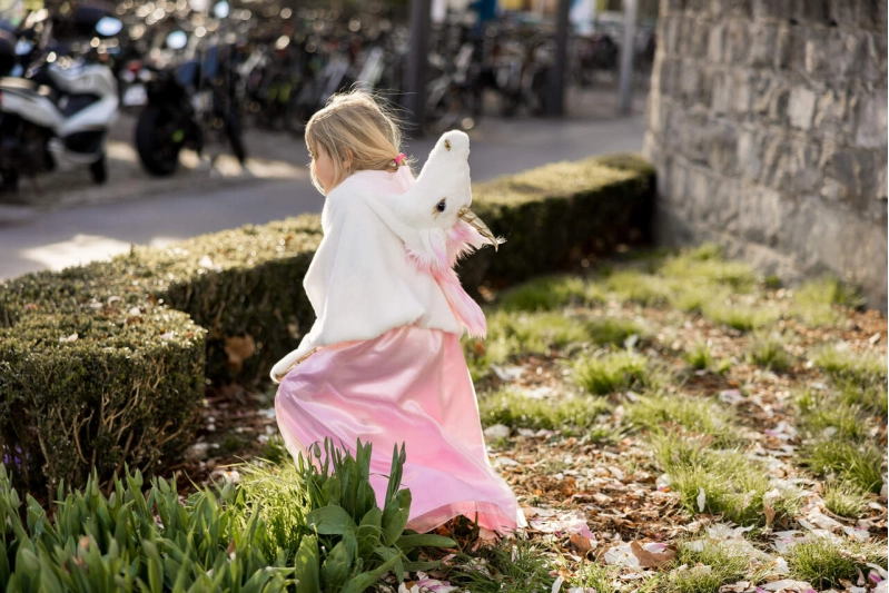 Capa unicornio 4-6 años