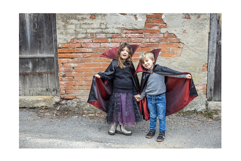 Capa de vampiro, talla 5-6