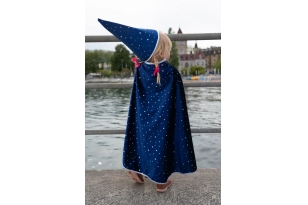 Disfressa de mag amb estrelles i llunes 4-6 anys