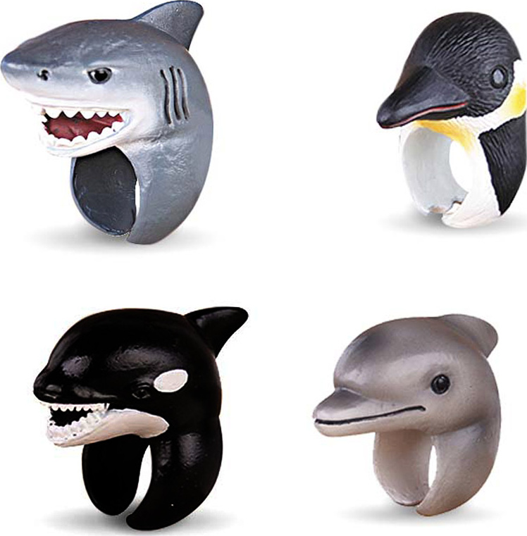 Anillos Animal kindom Rings: Animals del oceano