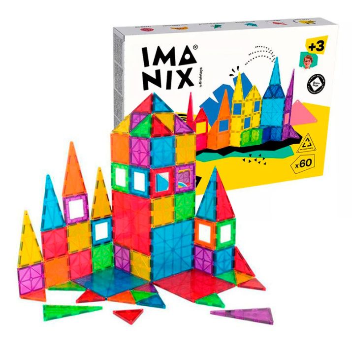 60 Peces imantades Imanix Braintoys