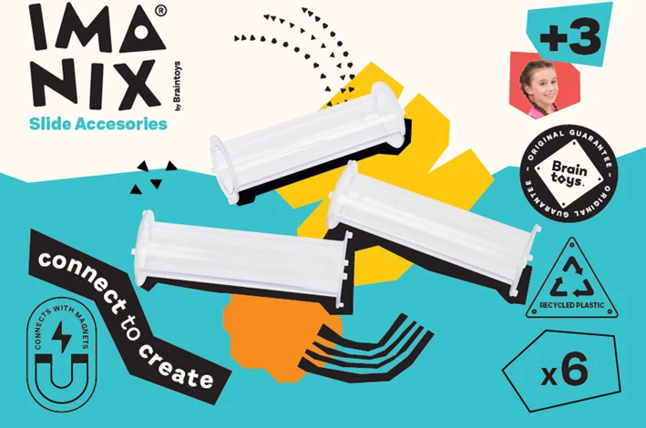 Imanix tobogán tubo 6 piezas