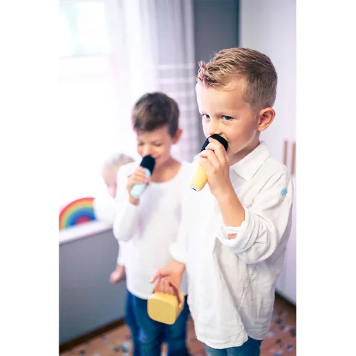 Micrófono Karaoke color amarillo