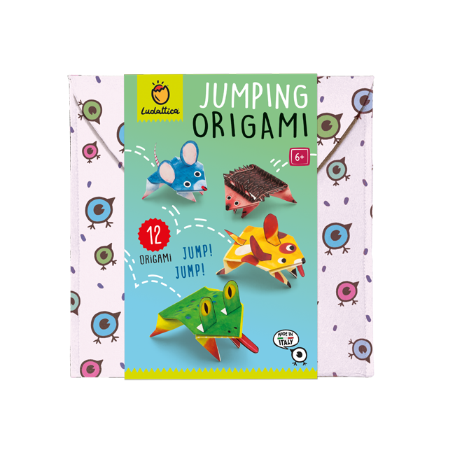 Jumping Origami Animals de bosc