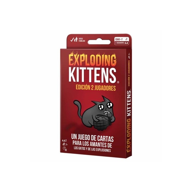 Exploding Kittens (Ed. 2 jugadores)