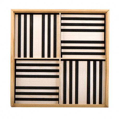 KAPLA 100 peces Blanc i Negre