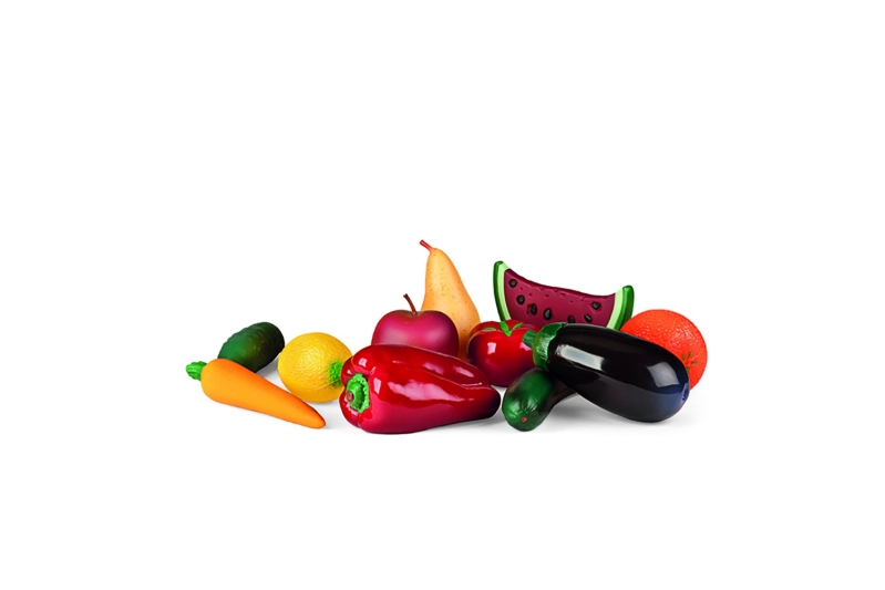 Frutas, Hortalizas y Frutos secos (35pcs.)