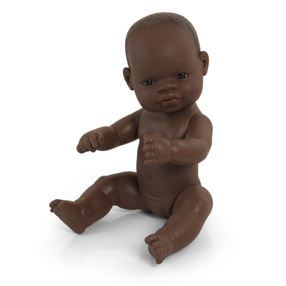 BEBÉ AFRICANO NIÑA 32 CM
