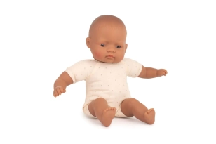 Nadó de pell bruna Tou  32cm