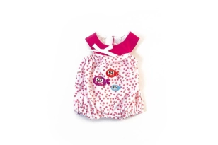 Pijama d'estiu puntets roses 32 cm