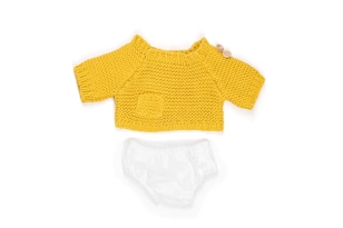 Conjunt de jersei i calcetes de bolquer 32cm