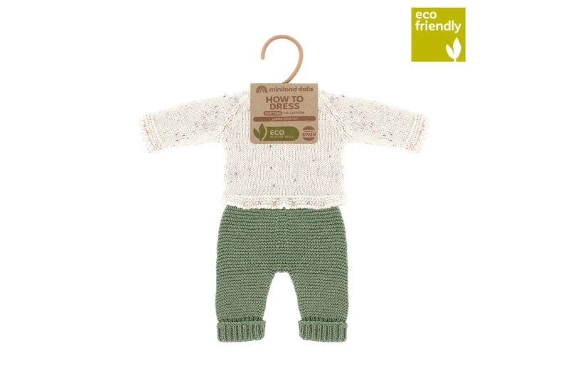 Conjunto punto jersey&pantalón 32cm