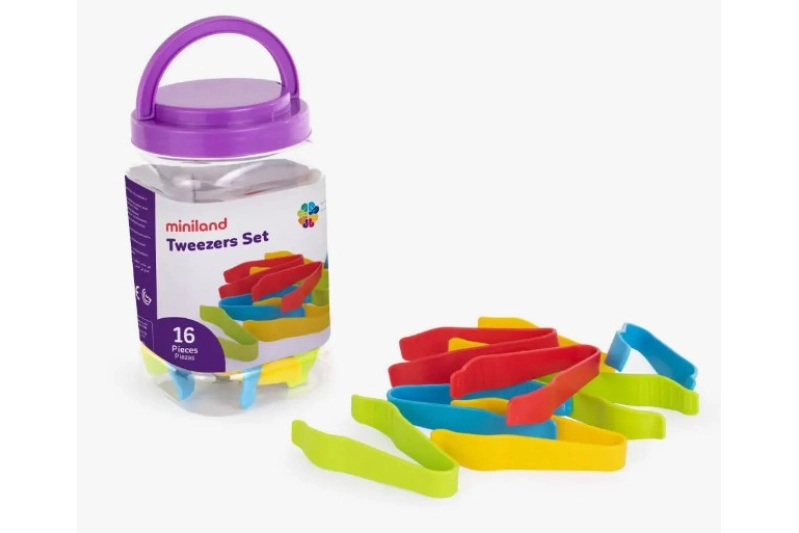 16 pinzas de colores