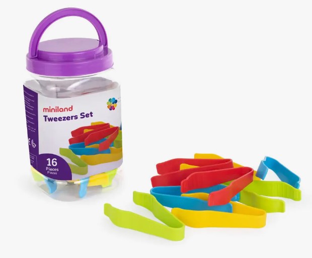 16 pinzas de colores