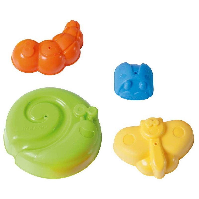 Set 4 motlles de sorra