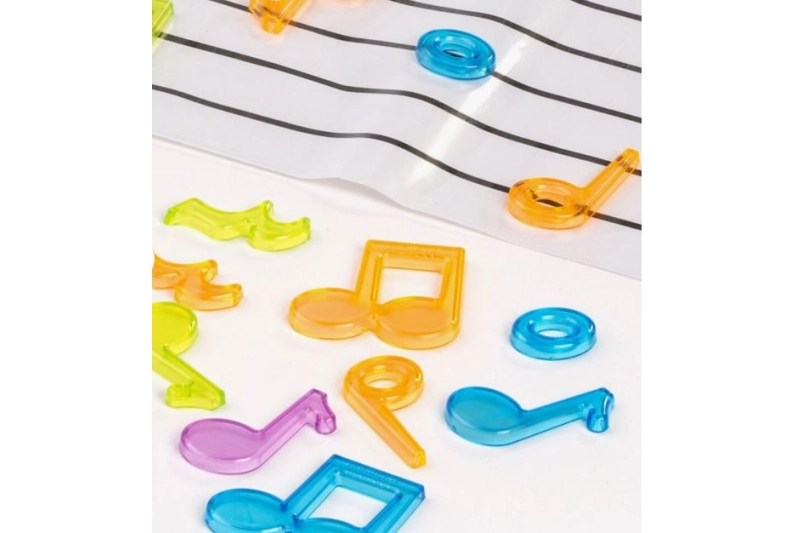 NOTES MUSICALS TRANSLÚCIDES