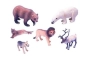 Pack de 6 animals salvatges
