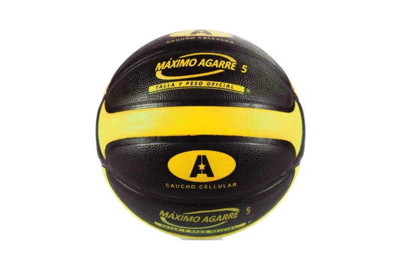 Balón de basquet bicolor caucho Nº5