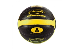 Pilota de basquet bicolor de cautxú fluor Nº5