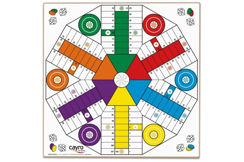 Taulell de parxís de 4 i 6 jugadores