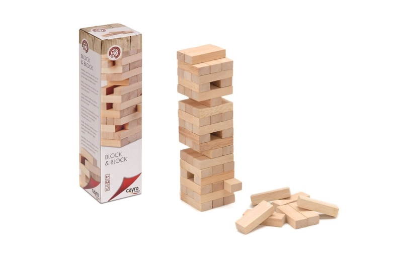 Bloque a bloque Jenga