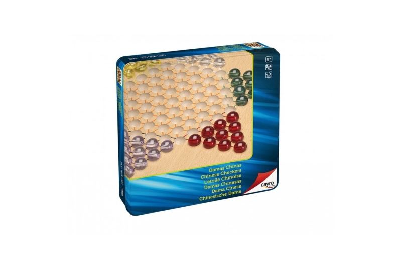 Dames xinesa amb caixa de llauna