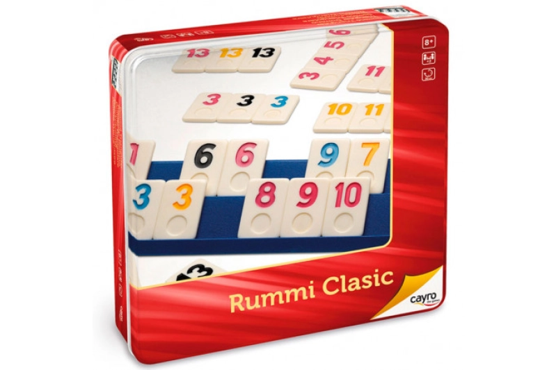 Rummi clàssic capsa de metall