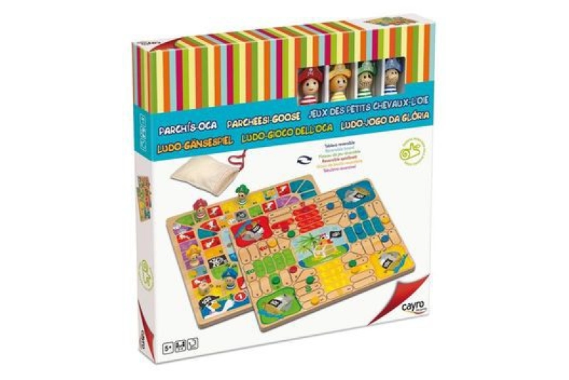 PARCHÍS Y OCA PIRATA