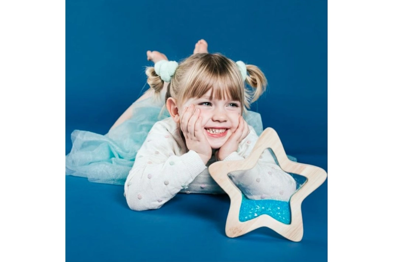 Flow Star estrella sensorial blava