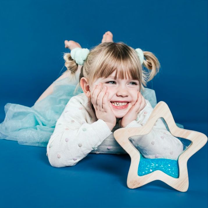 Flow Star estrella sensorial blava