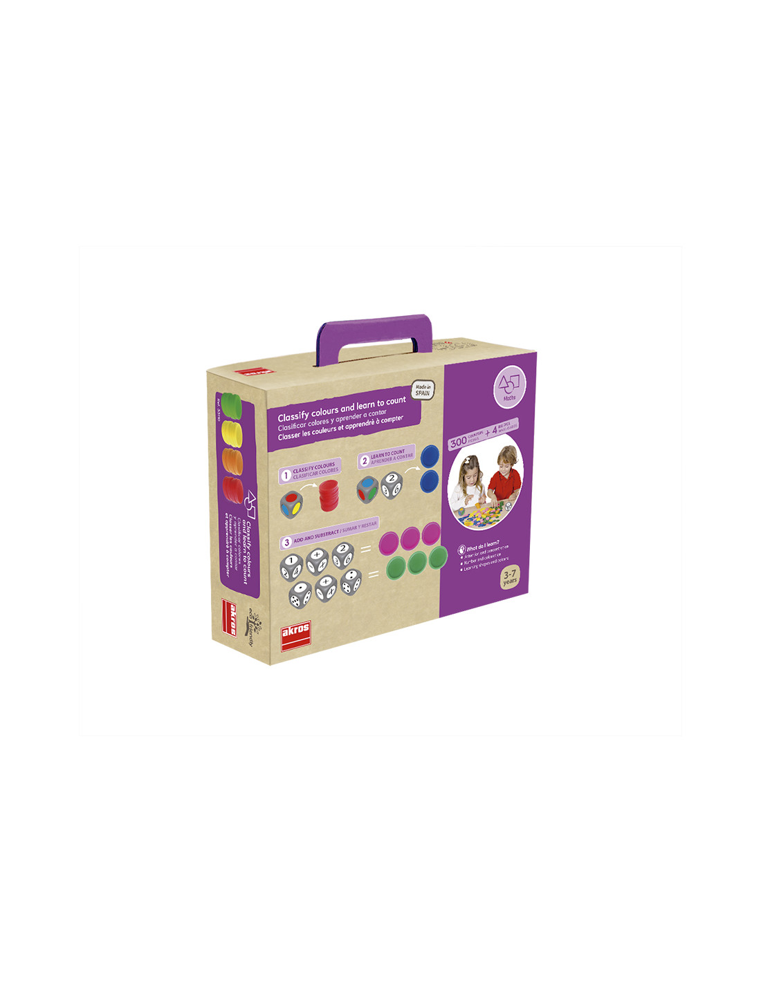 Classifica colors i aprèn a comptar