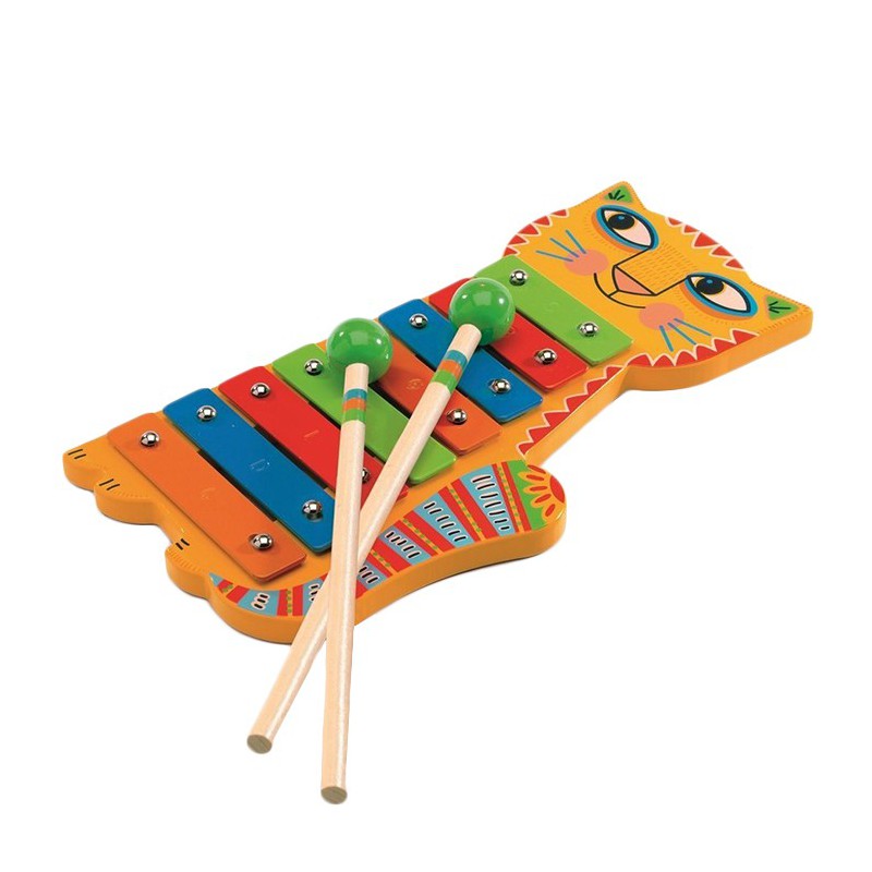 Xilófono metal y madera Animambo