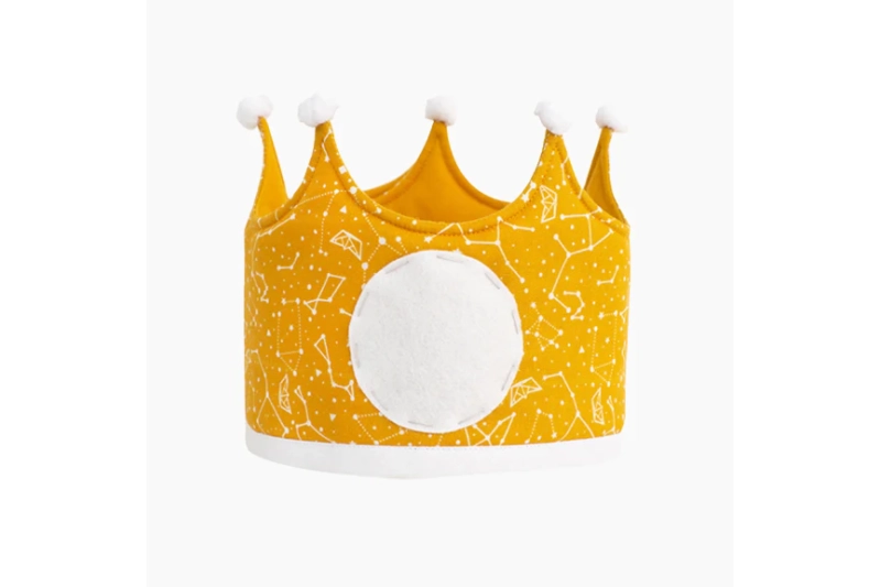 Corona d'aniversari constel·lació mostassa