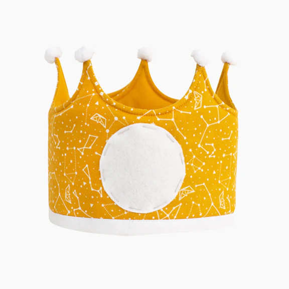 Corona d'aniversari constel·lació mostassa