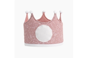 Corona d'aniversari constel·lació malva