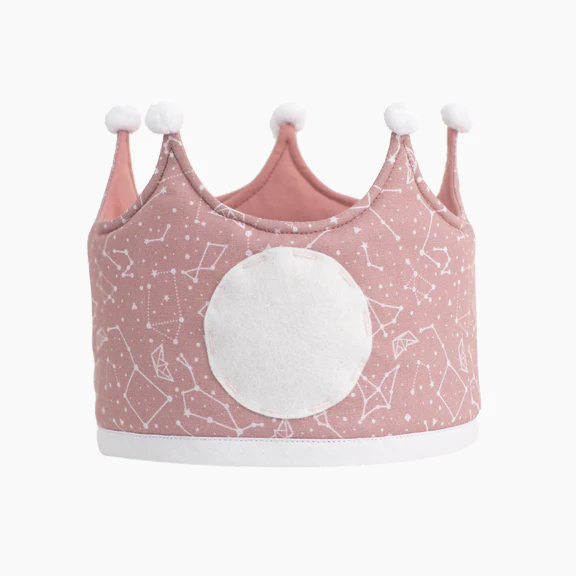 Corona de cumpleaños constel·lación malva