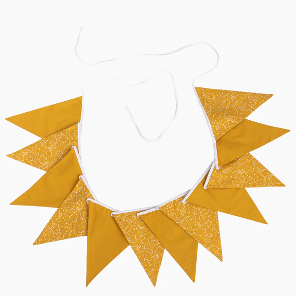 Banderolas constelación mostaza