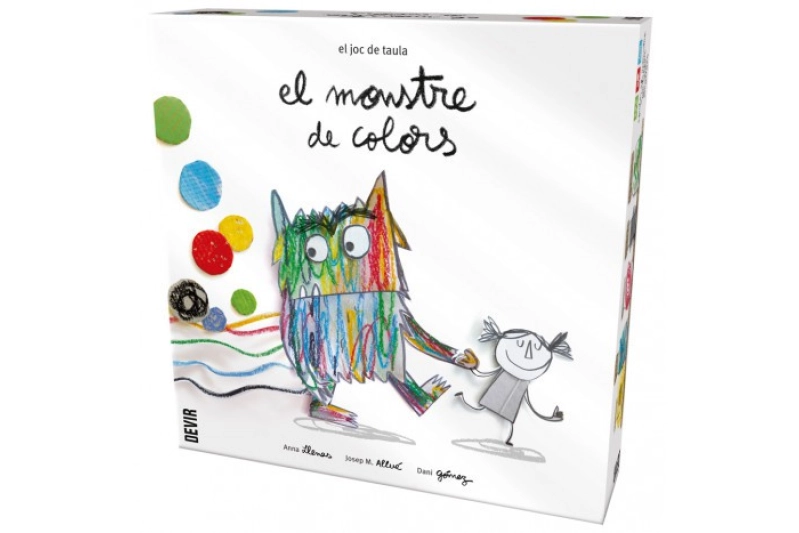 Joc de taula El Monstre de colors (Ed. Català)