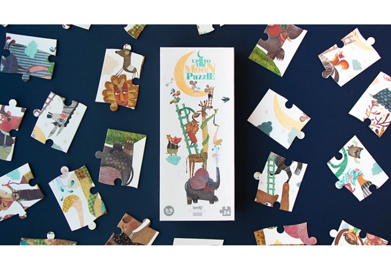 Rompecabezas up to the moon 24 piezas