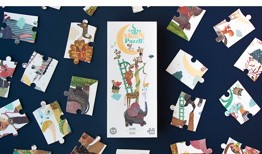 Trencaclosques up to the moon 24 peces